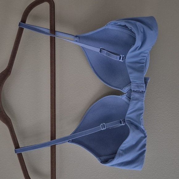 🎉 5/$15! RENE ROFE ESSENTIALS Blue Bra - Picture 2 of 4